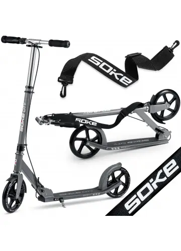 Hulajnoga miejska Soke CITY gray 