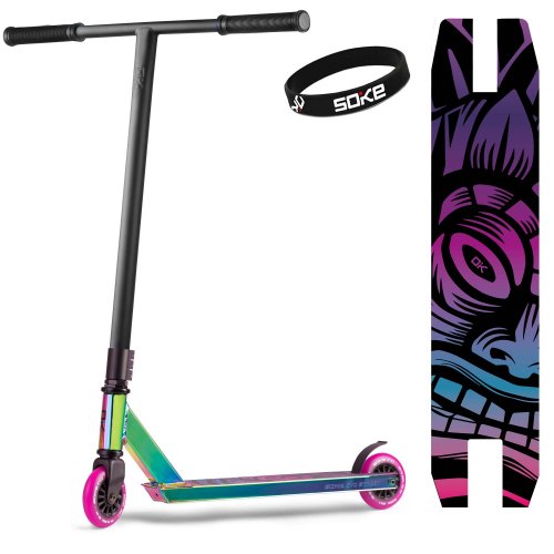 Hulajnoga wyczynowa Soke EVO Street black neochrome