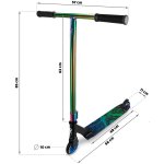 Hulajnoga wyczynowa Soke EVO Street black rainbow