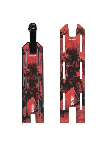 Grip tape do hulajnogi wyczynowej Soke griptape Red Cyber
