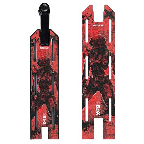 Grip tape do hulajnogi wyczynowej Soke griptape Red Cyber