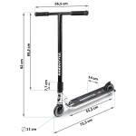 Hulajnoga wyczynowa Soke BOX silver-black