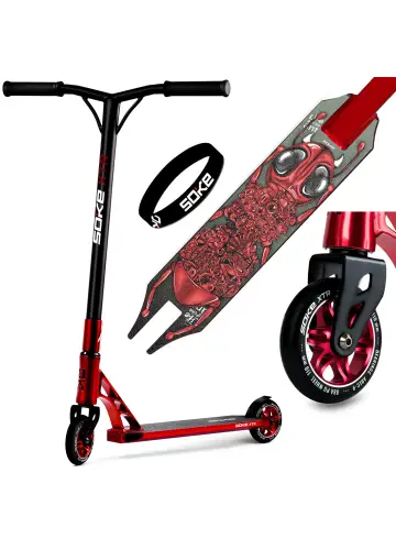 Hulajnoga wyczynowa Soke XTR red