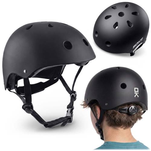 Kask sportowy M Soke K1 czarny