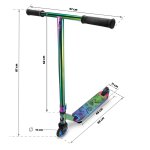 Hulajnoga wyczynowa Soke PRO Street neochrome