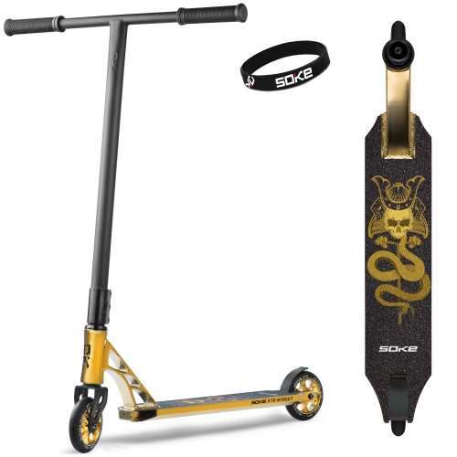 Hulajnoga wyczynowa Soke XTR Street gold
